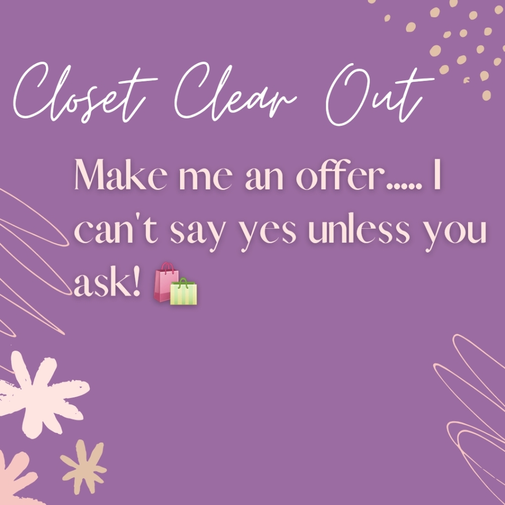 Closet Clear Out
